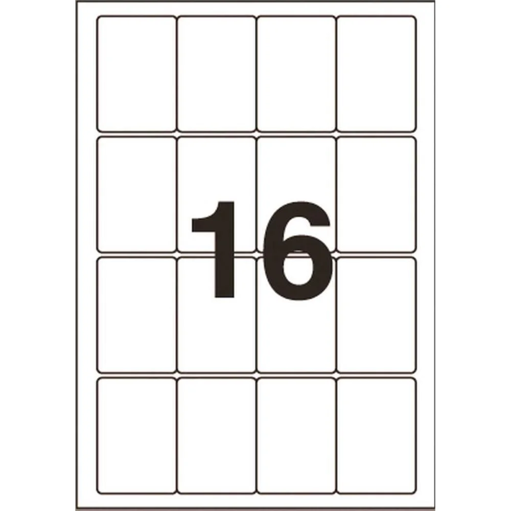Etiqueta A5 A5Q-3348 12 Fls 33,0 X 48,0 Mm Pimaco (Ct.c/192) - imagem 4