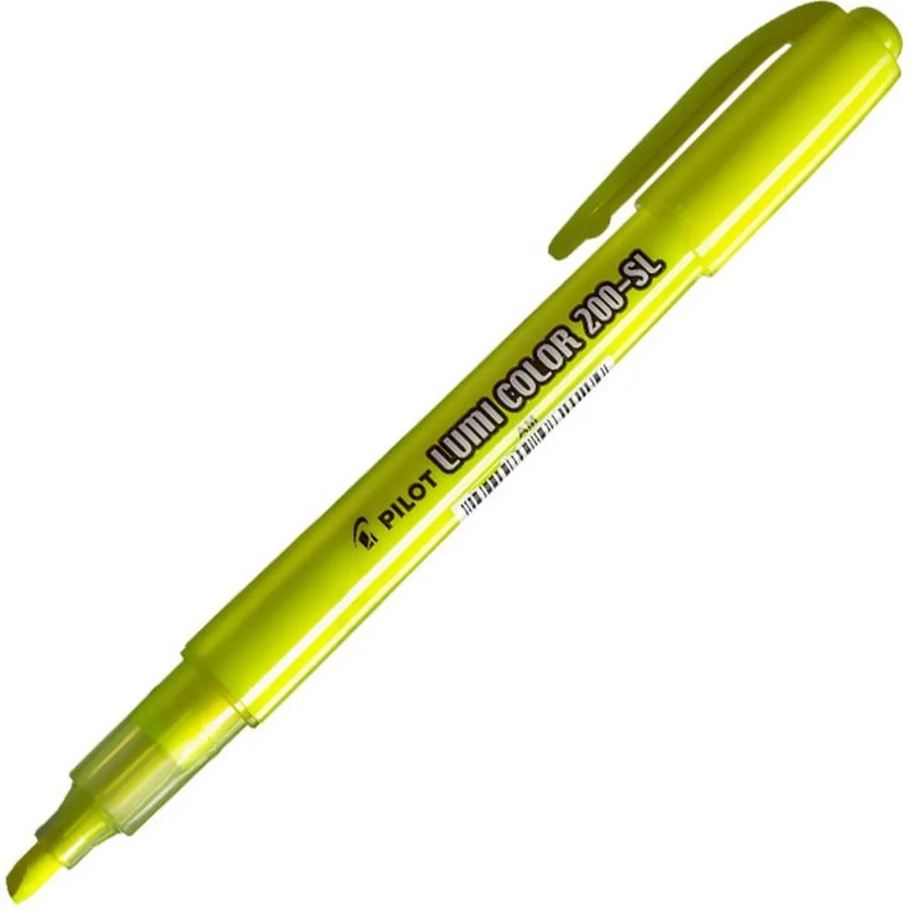 Caneta Marca Texto Lumicolor 200-Sl Amarela Pilot (Cx.c/12) - imagem 2