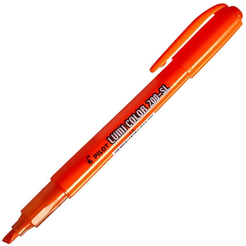 Caneta Marca Texto Lumicolor 200-Sl Laranja Pilot (Cx.c/12) - imagem 2