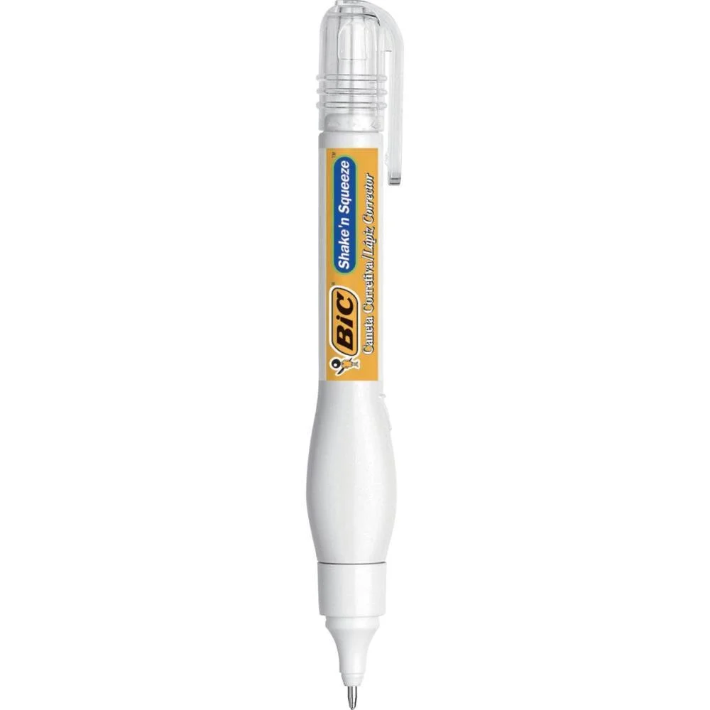 Caneta Corretiva Shake N Squeeze 8Ml Metal Bic (Cx.c/12) - imagem 4