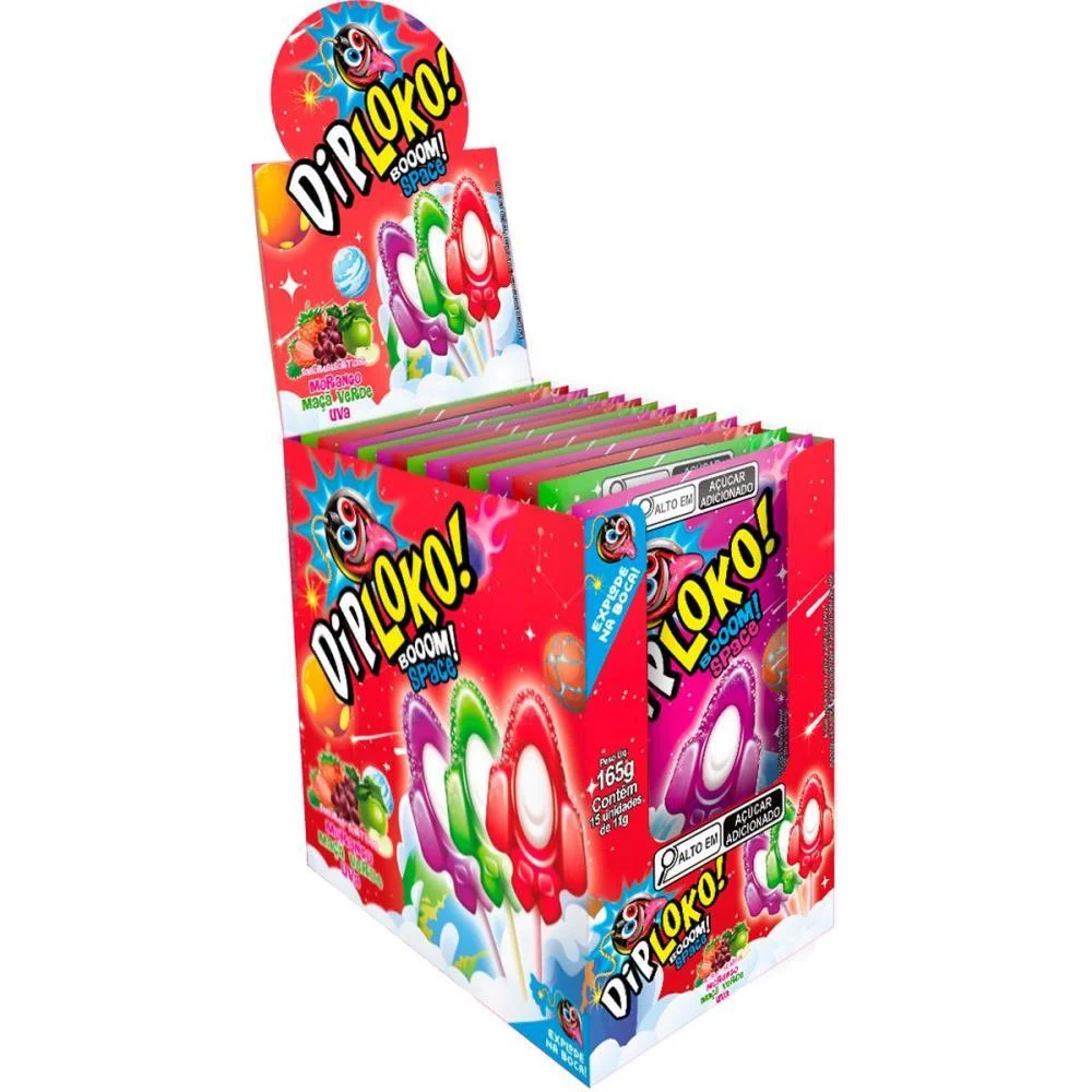Doce Dip Loko Boom Space Danilla Foods (Dp.c/15) - imagem 2