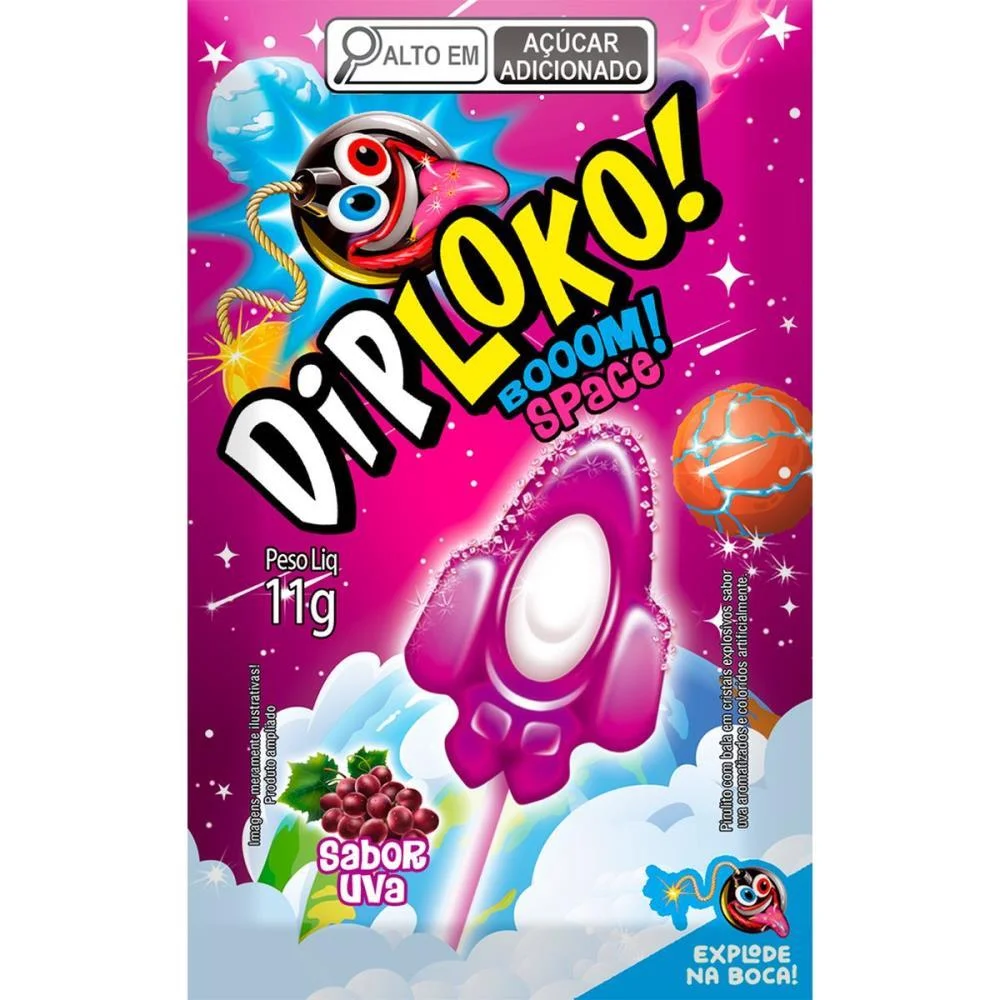 Doce Dip Loko Boom Space Danilla Foods (Dp.c/15) - imagem 3