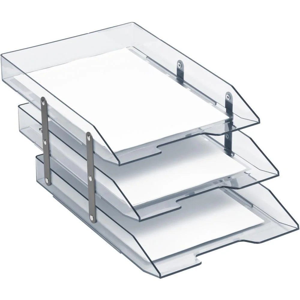 Caixa Correspondencia Tripla Movel Articulavel Cristal Acrimet (Unidade) - imagem 3