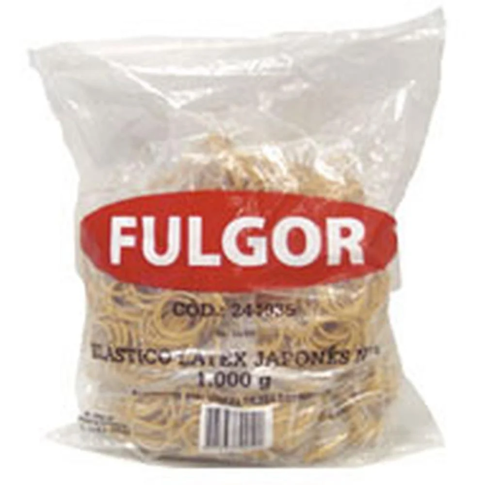 Elastico Latex Japones N.8 Pct/ 1 Kilo Fulgor (Pacote) - imagem 2