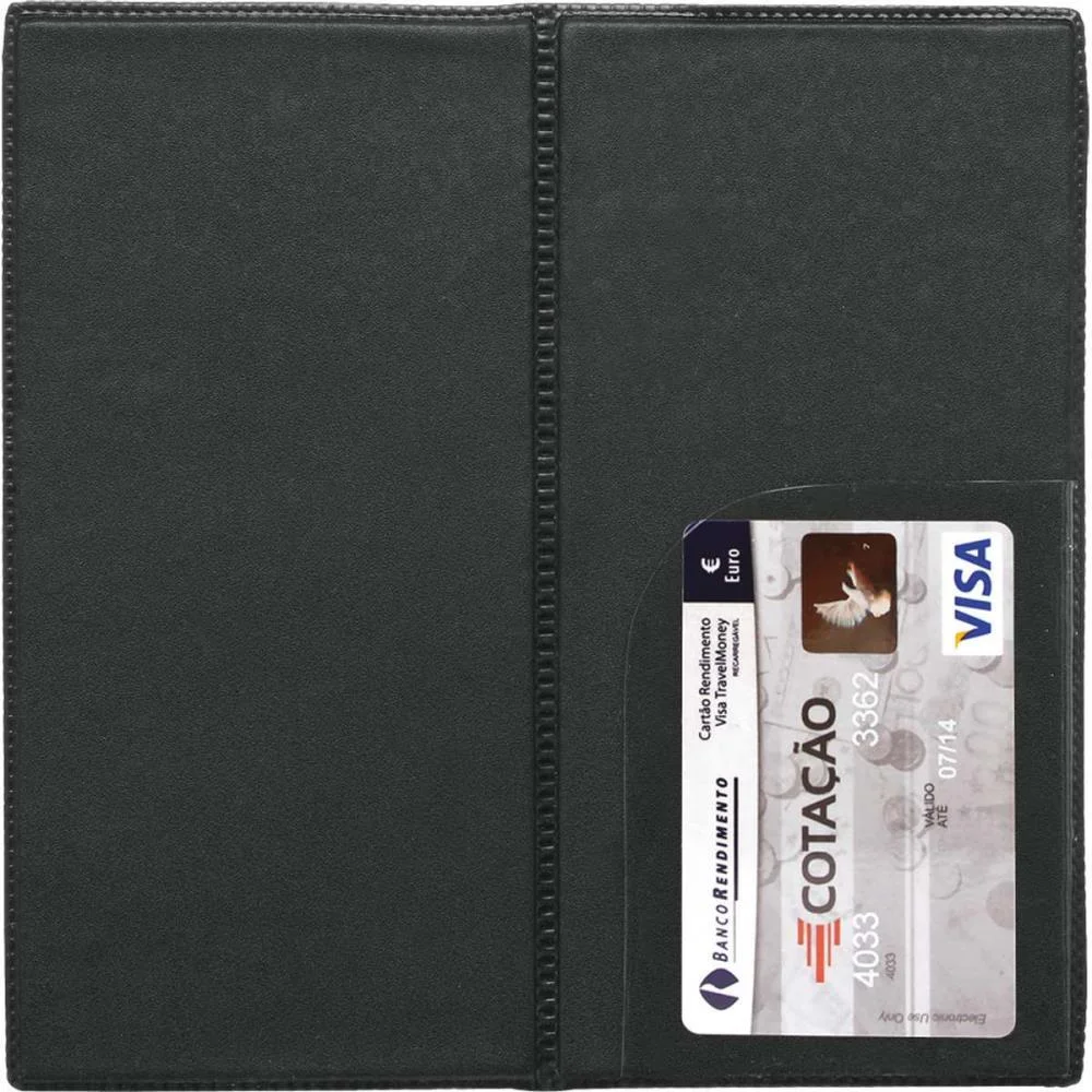 Cardapio Comanda Pvc Preto 17,5X9Cm. Dac (Pct.c/05) - imagem 4