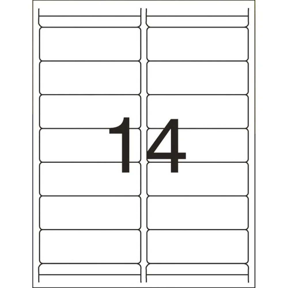 Etiqueta Carta 6282 25 Fls 33,9 X 101,6 Mm Pimaco (Ct.c/350) - imagem 4