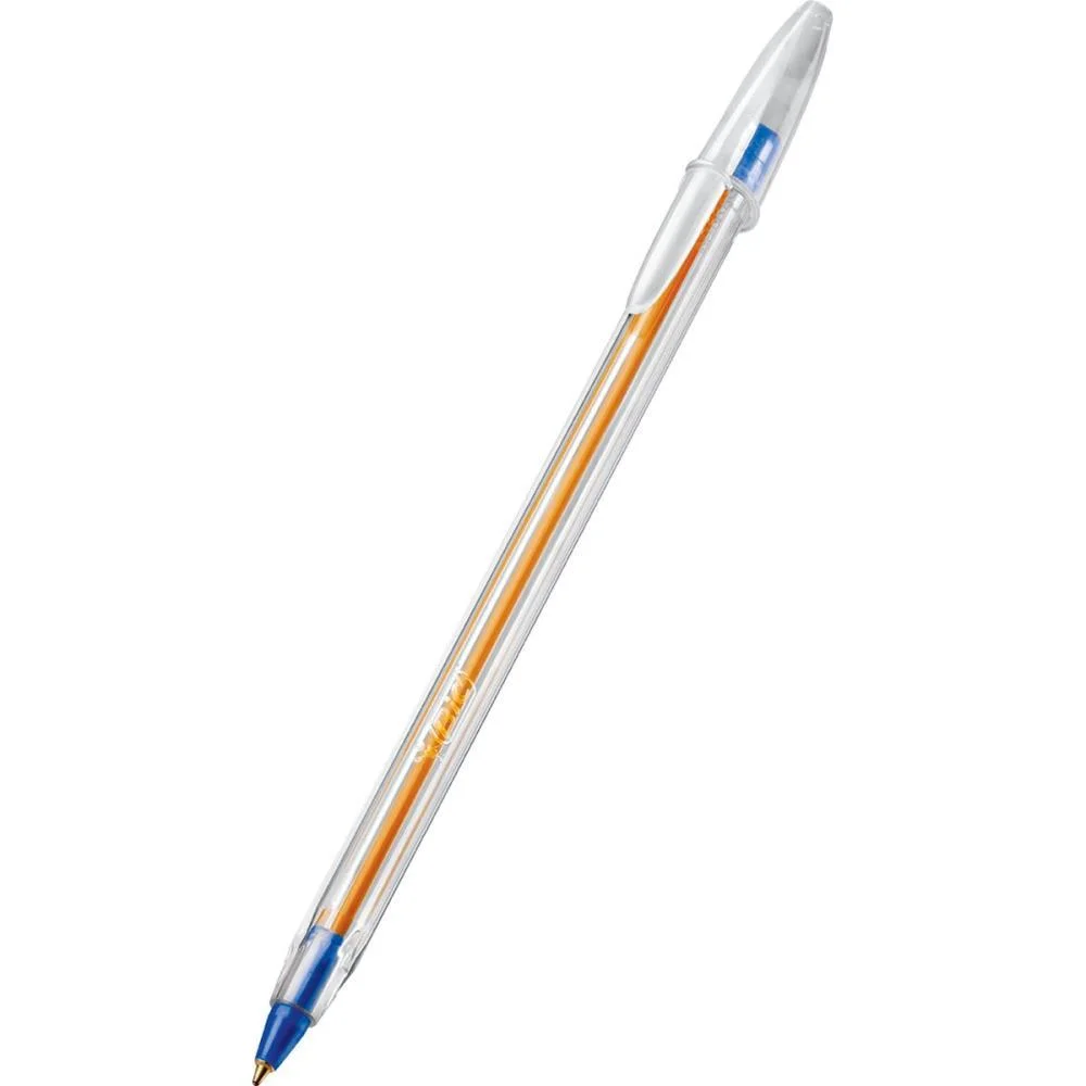Caneta Esferografica Cristal Fina 2 Az + 1 Pt Bic (Bl.c/03) - imagem 4
