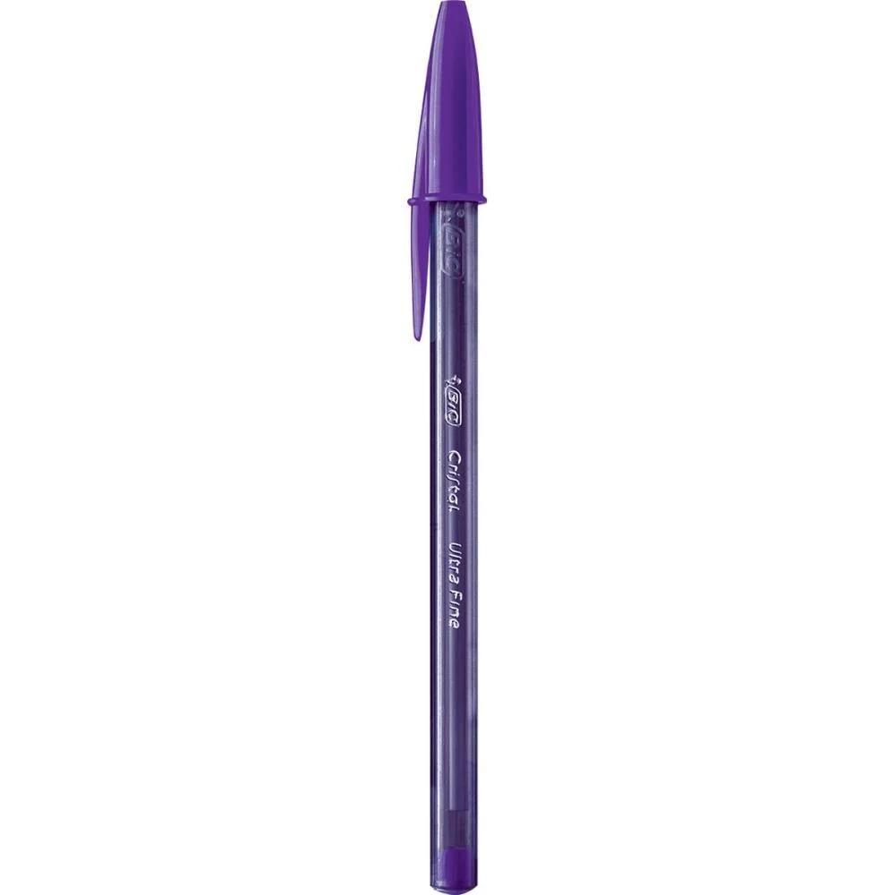 Caneta Esferografica Cristal Fashion Fine Roxa Bic (Cx.c/12) - imagem 5