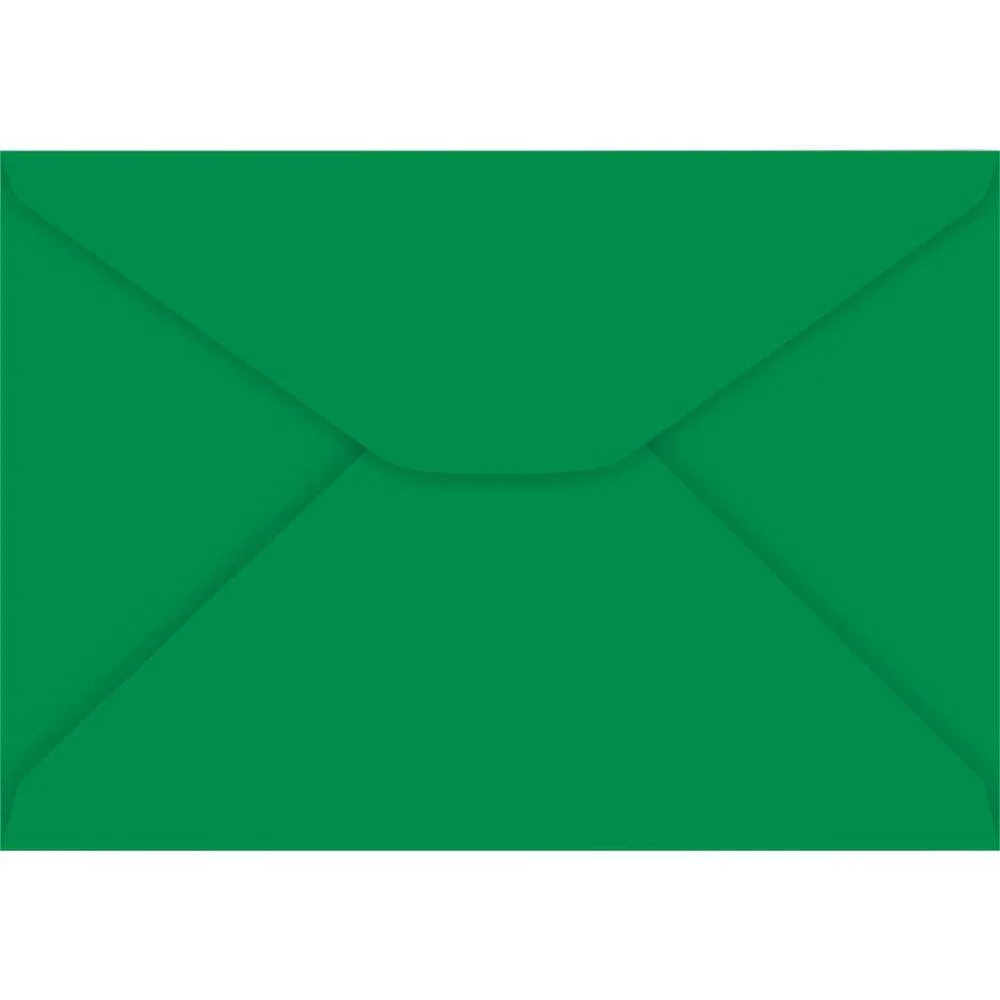 Envelope Colorido Carta 114X162Mm Verde Escuro 85G Foroni (Cx.c/100) - imagem 3