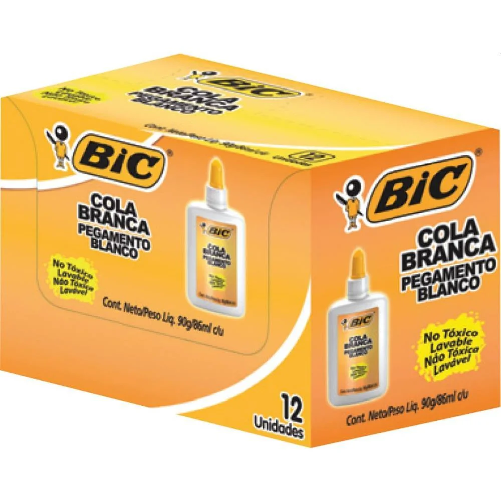 Cola Escolar Bic 90G Bic (Cx.c/12) - imagem 3
