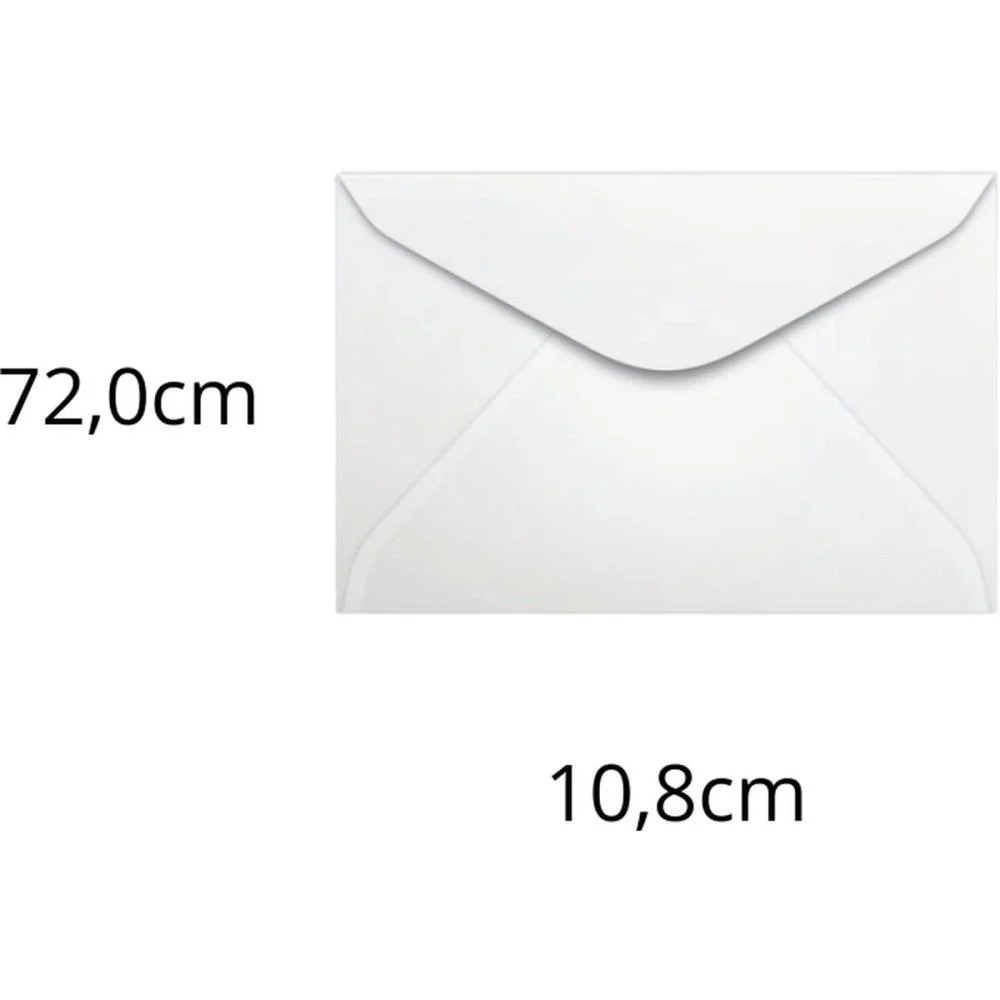Envelope Visita 72X108 63Grs. Branco Scrity (Cx.c/500) - imagem 3