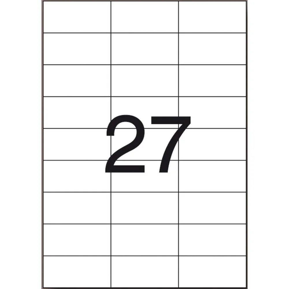 Etiqueta A4 A4370 100 Fls 32,83 X 69,96 Mm Pimaco (Cx.c/2700) - imagem 4