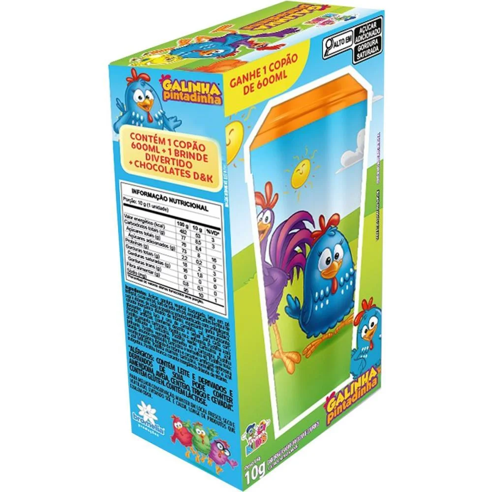 Doce Copao Galinha P. C/Surpr 600Ml Divino Kids (Unidade) - imagem 6