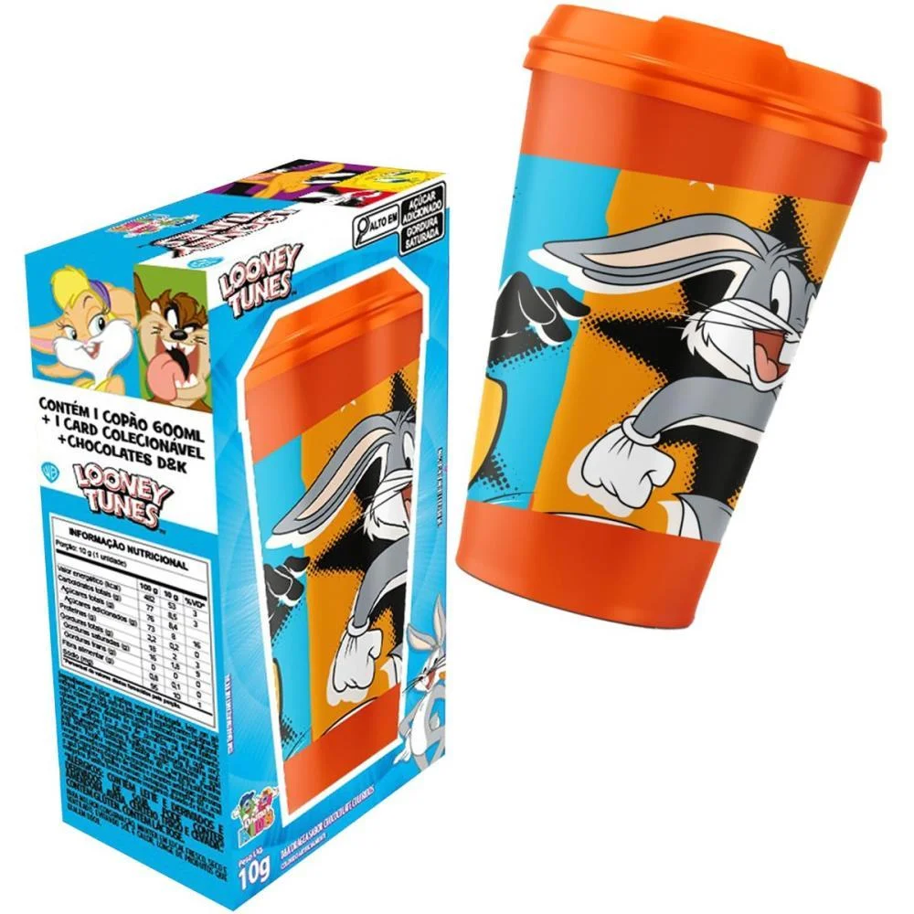 Doce Copao Looney Tunes C/Surp 600M Divino Kids (Unidade) - imagem 4