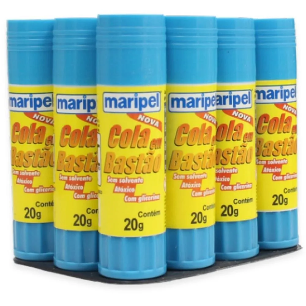 Cola Em Bastao 20G. Maripel (Dp.c/12) - imagem 5