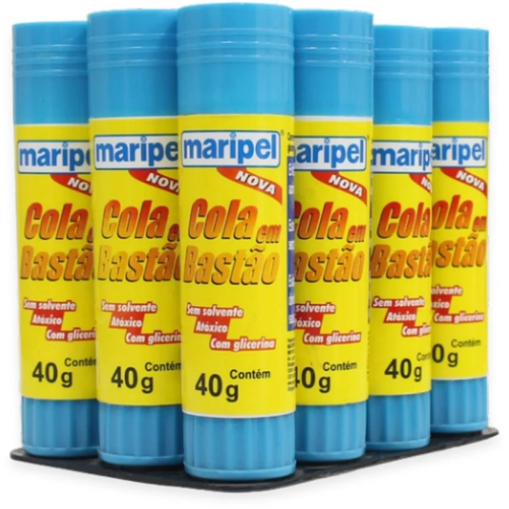 Cola Em Bastao 40G. Maripel (Dp.c/12) - imagem 5