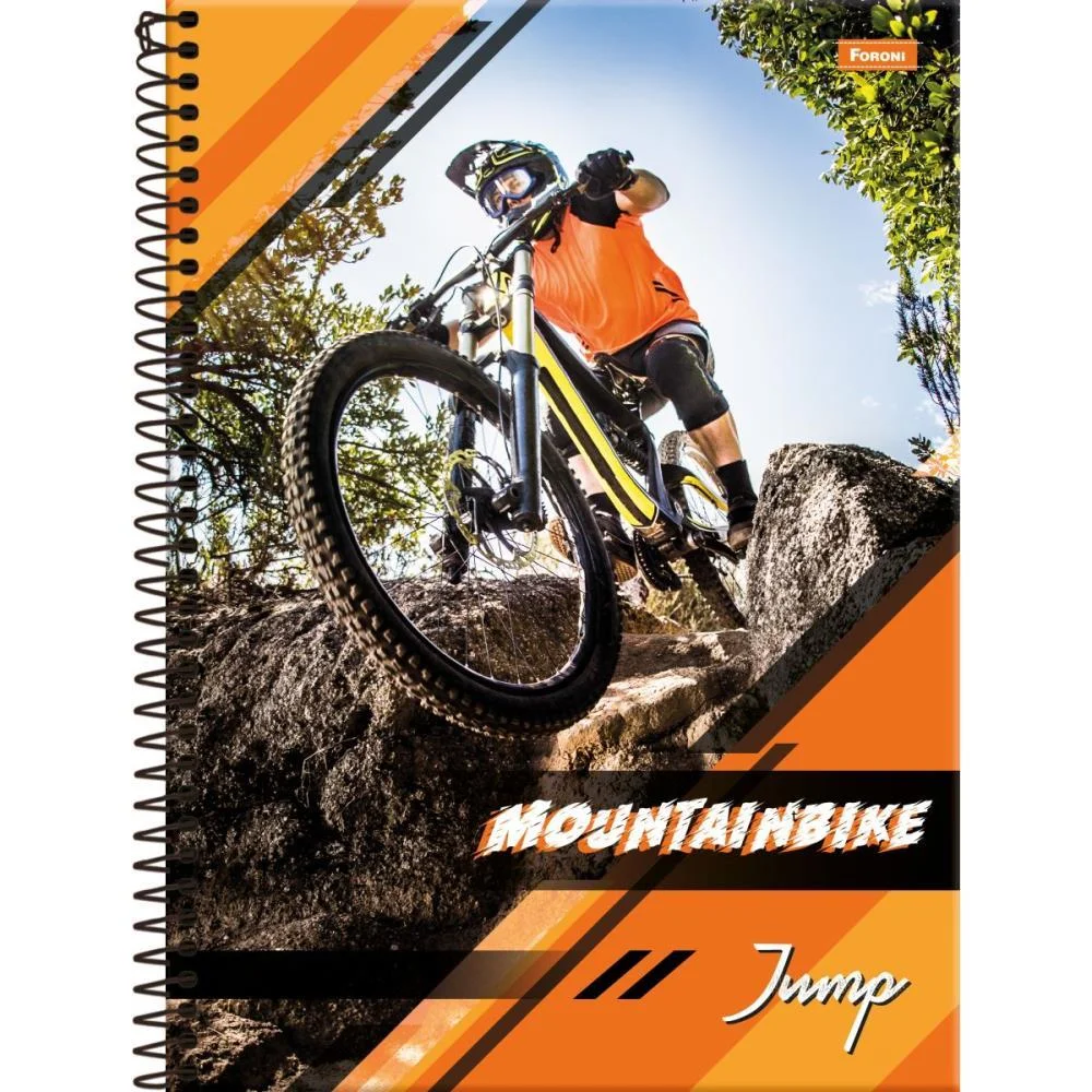 Caderno 01X1 Capa Dura Jump 96 Folhas Foroni (Pct.c/04) - imagem 3