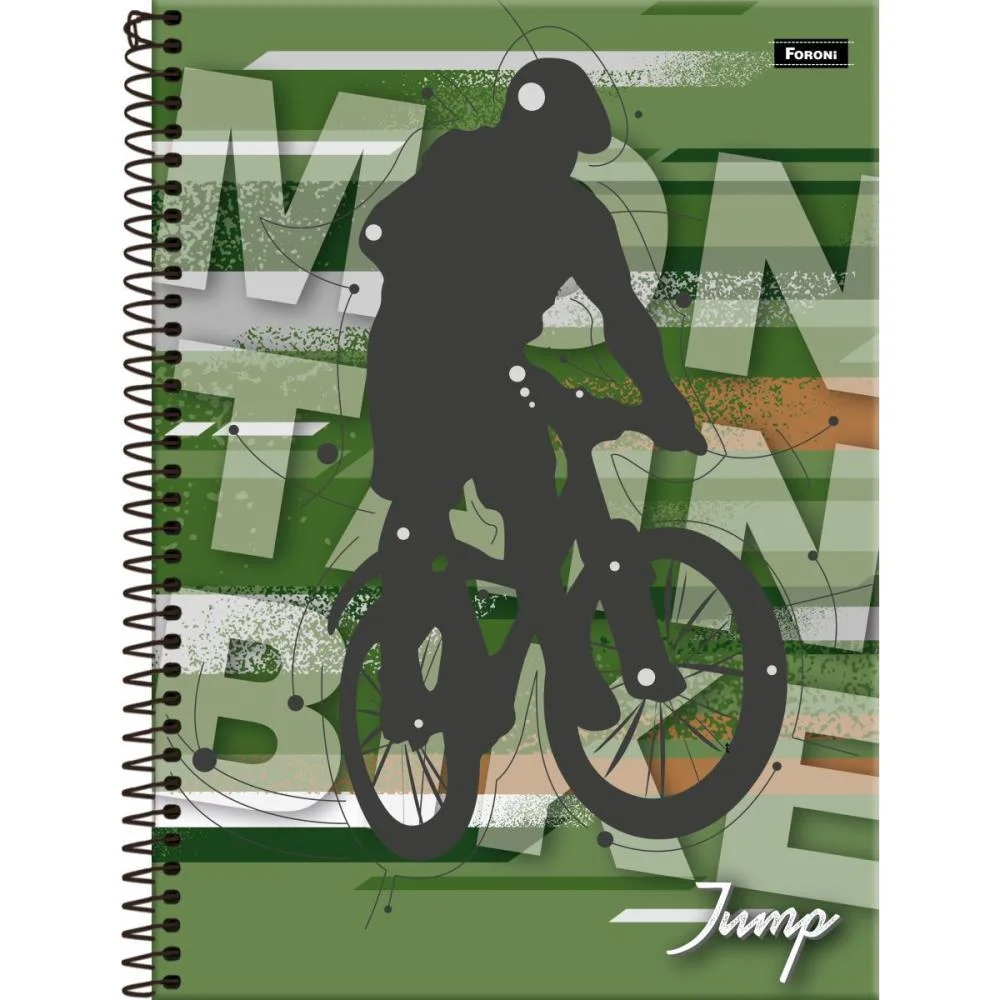Caderno 01X1 Capa Dura Jump 96 Folhas Foroni (Pct.c/04) - imagem 4