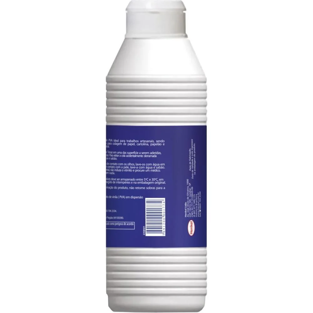 Cola Escolar Tenaz 1Kg Henkel (Cx.c/12) - imagem 5