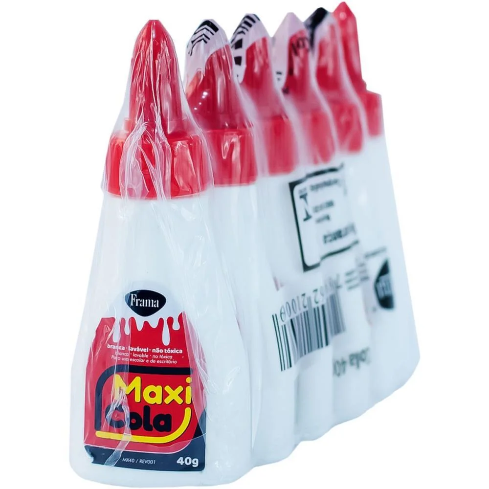 Cola Escolar Maxi Cola 40G Frama (Pct.c/06) - imagem 4