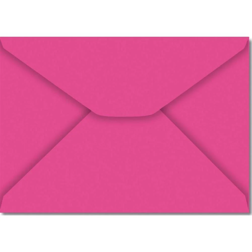 Envelope Colorido Carta 114X162Mm Pink 85G Foroni (Cx.c/100) - imagem 2