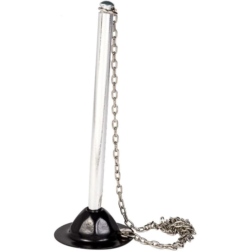 Caneta Para Balcao Chapeu Craquelado Preto Caneta Fixa (Unidade) - imagem 2