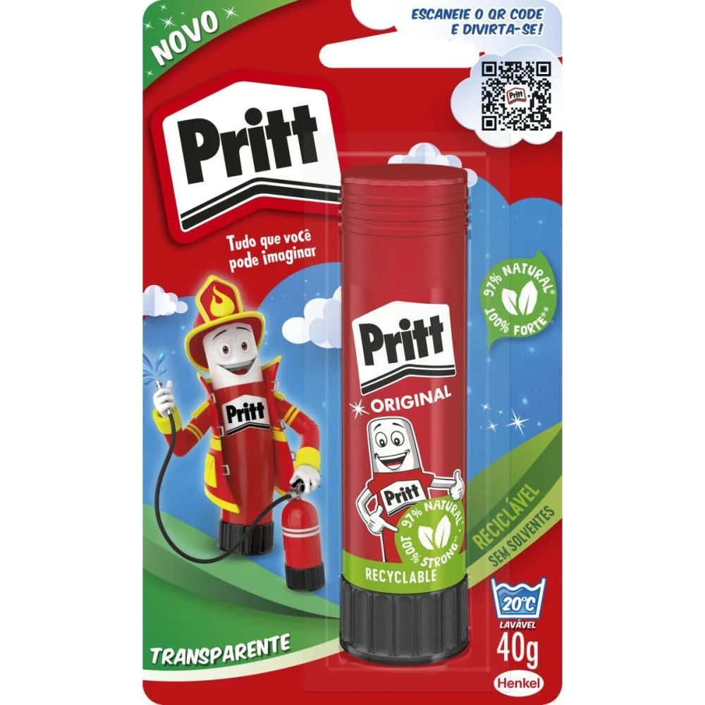 Cola Em Bastao Pritt 40 Gramas Henkel (Bl.c/01) - imagem 3