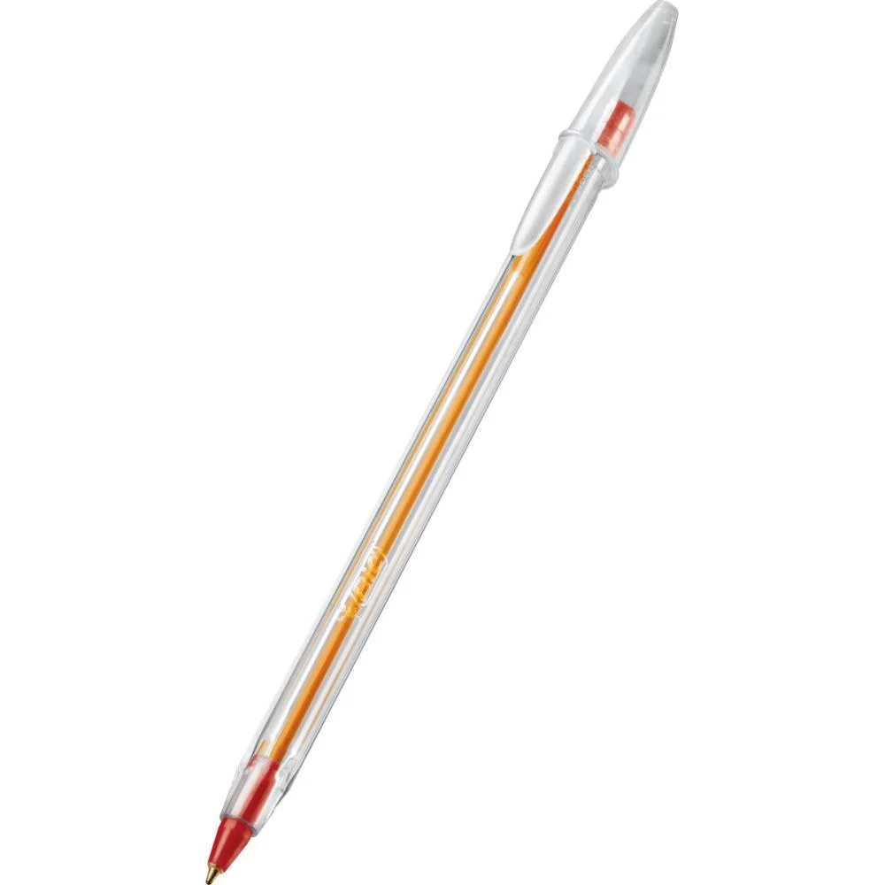 Caneta Esferografica Cristal Fina Vermelha Bic (Cx.c/50) - imagem 4