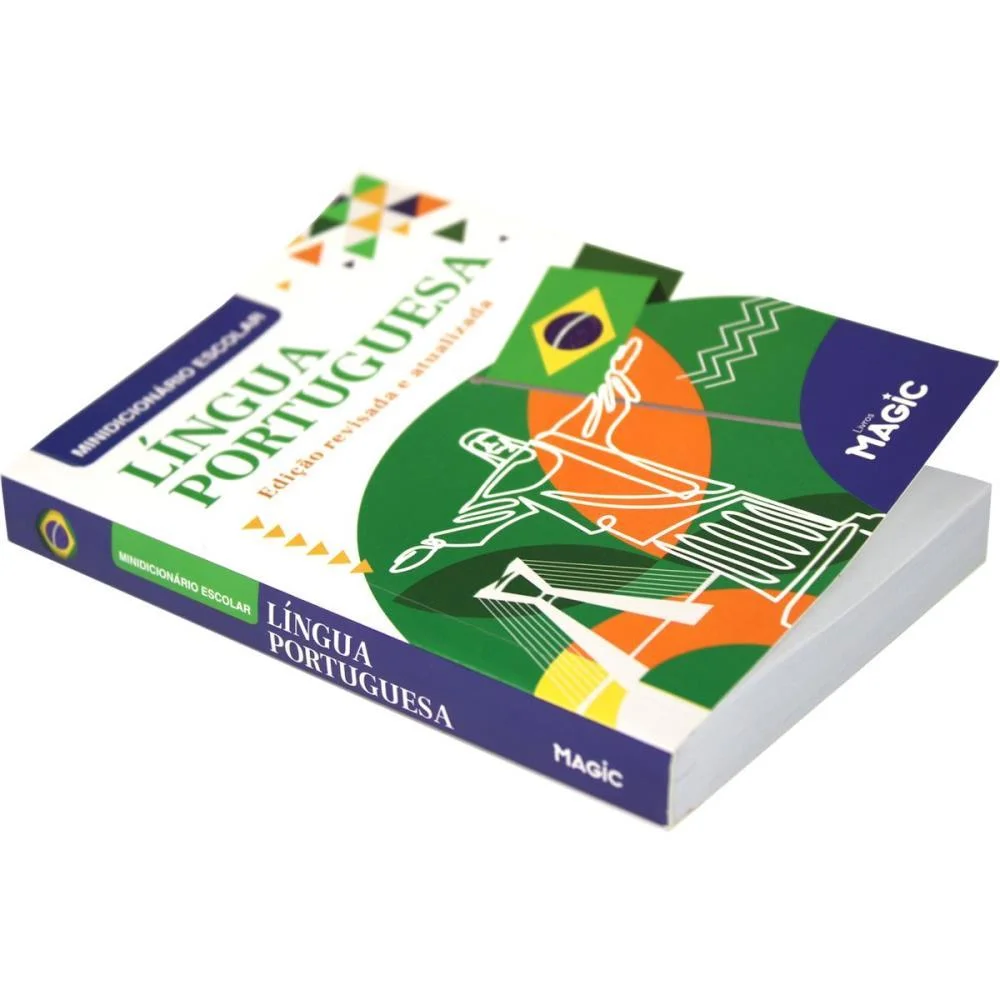 Dicionario Mini Portugues Portugues Nova Ortografia 352P Magic Kids (Unidade) - imagem 4