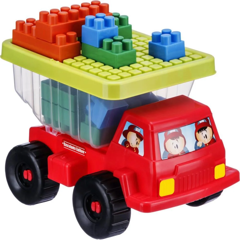 Brinquedo Para Montar Caminhao Basculante C/18Pcs Gulliver (Unidade) - imagem 5