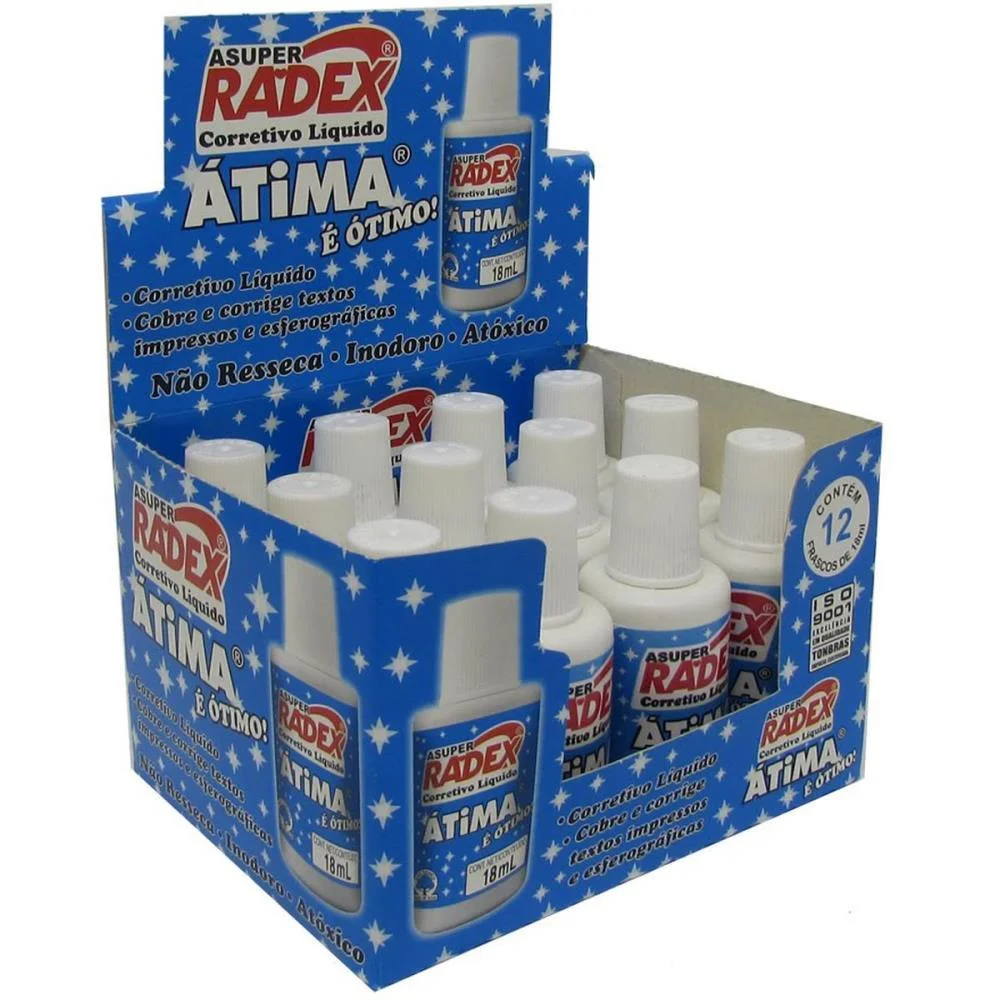 Corretivo Atima 18Ml Radex (Cx.c/12) - imagem 4