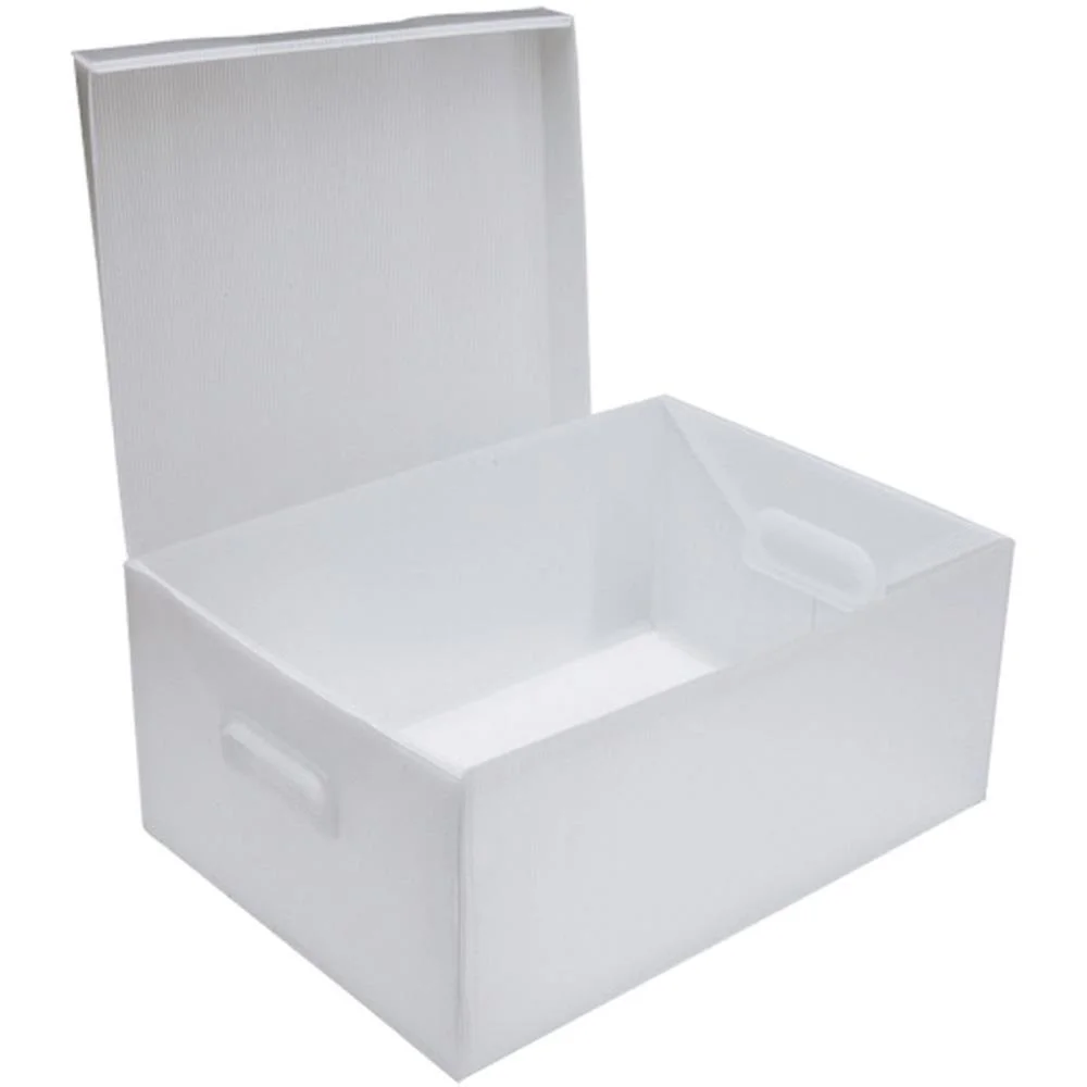 Caixa Organizadora Novaonda Cristal Md 37X28X21 Polibras (Unidade) - imagem 3