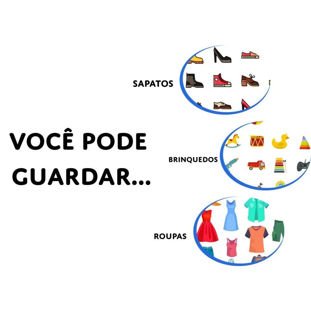 Caixa Organizadora Novaonda Cristal Exg 48X33X20 Polibras (Unidade) - imagem 4