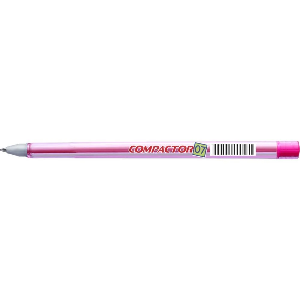 Caneta Esferografica 0,7Mm Fina Pink Compactor (Cx.c/25) - imagem 4