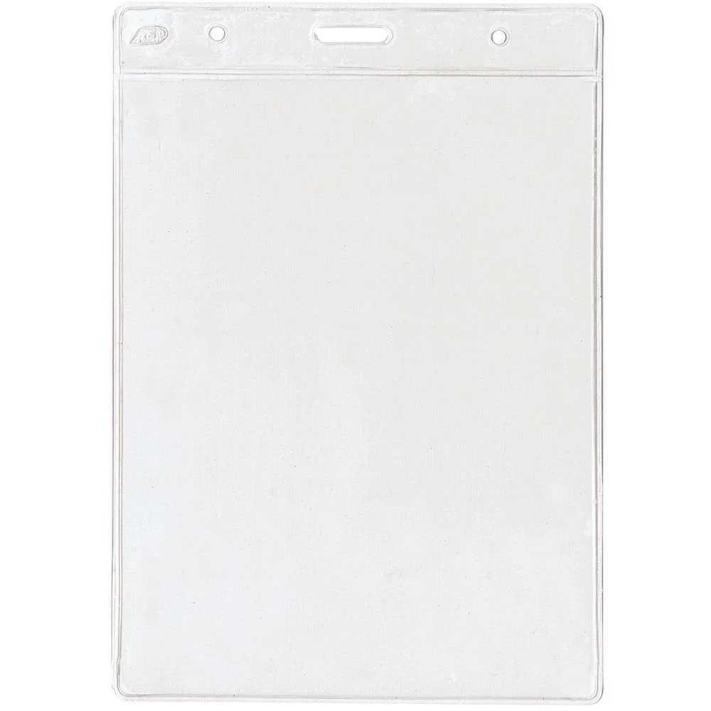Cracha Sem Presilha Transparente 120 Mm X 155 Mm Acp (Pct.c/50) - imagem 3