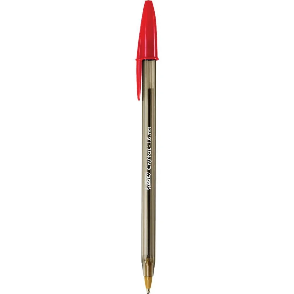 Caneta Esferografica Cristal Bold Vermelha Bic (Cx.c/25) - imagem 4