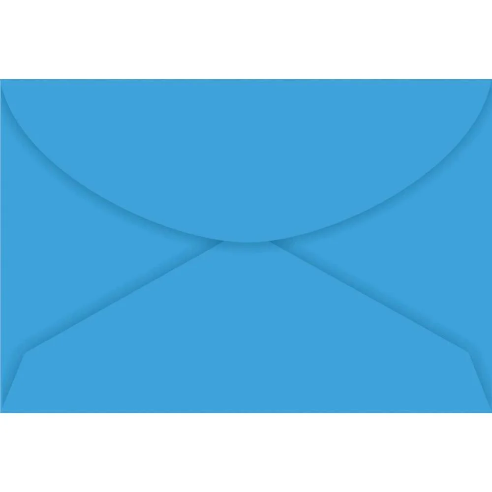 Envelope Colorido Visita Azul Royal Color Plus 80G. Foroni (Cx.c/100) - imagem 3