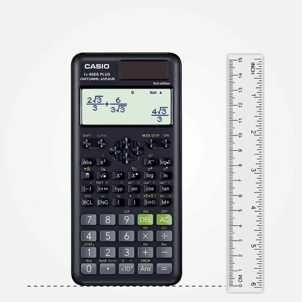 Calculadora Cientifica Fx82 Esp. 252 Funcoes Preta Casio (Unidade) - imagem 6