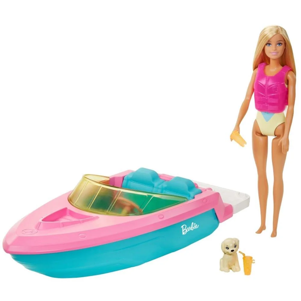Barbie Estate Barco Com Boneca Mattel (Unidade) - imagem 2