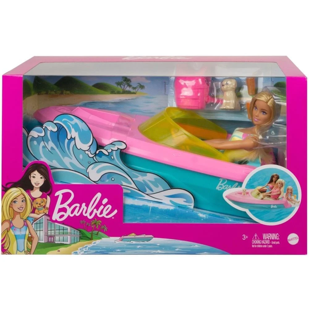Barbie Estate Barco Com Boneca Mattel (Unidade) - imagem 7