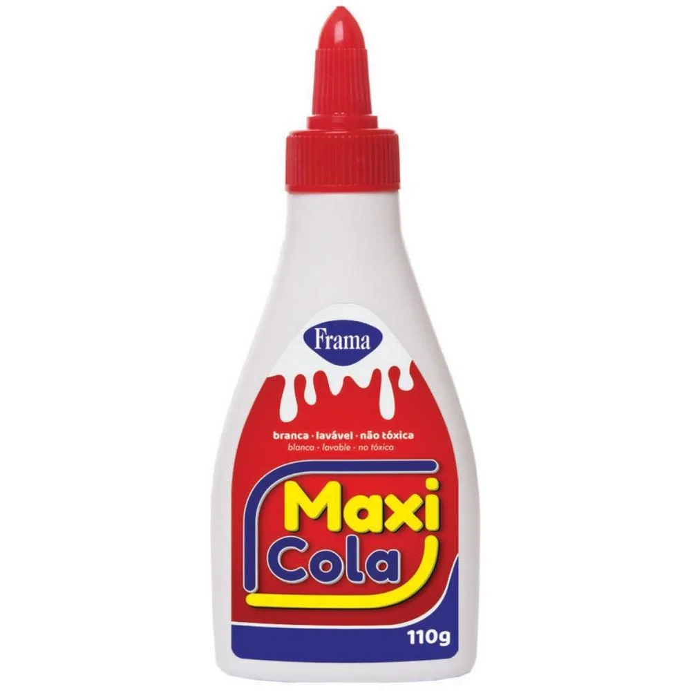Cola Escolar Maxi Cola 110G Frama (Pct.c/06) - imagem 2