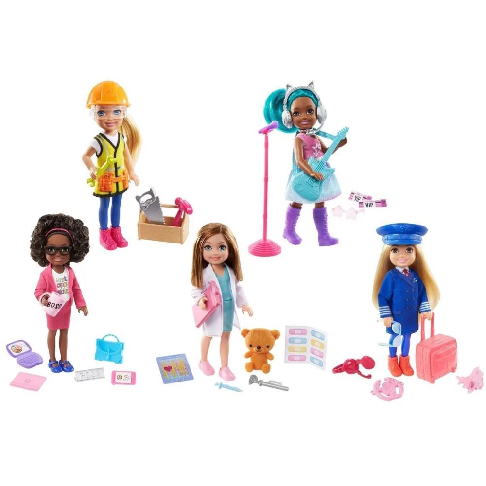 Barbie Family Chelsea Profissoes (S) Mattel (Unidade) - imagem 3