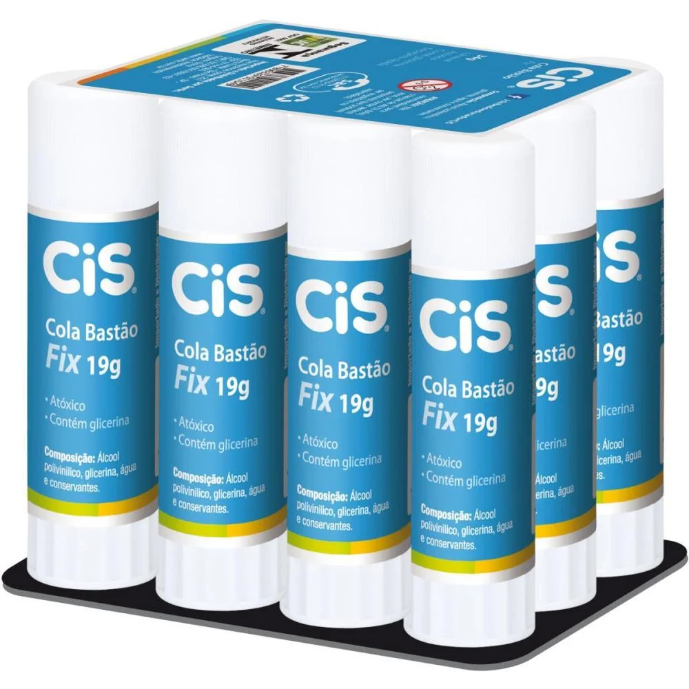 Cola Em Bastao Cis Cola Fix 19G Sertic (Cx.c/12) - imagem 3