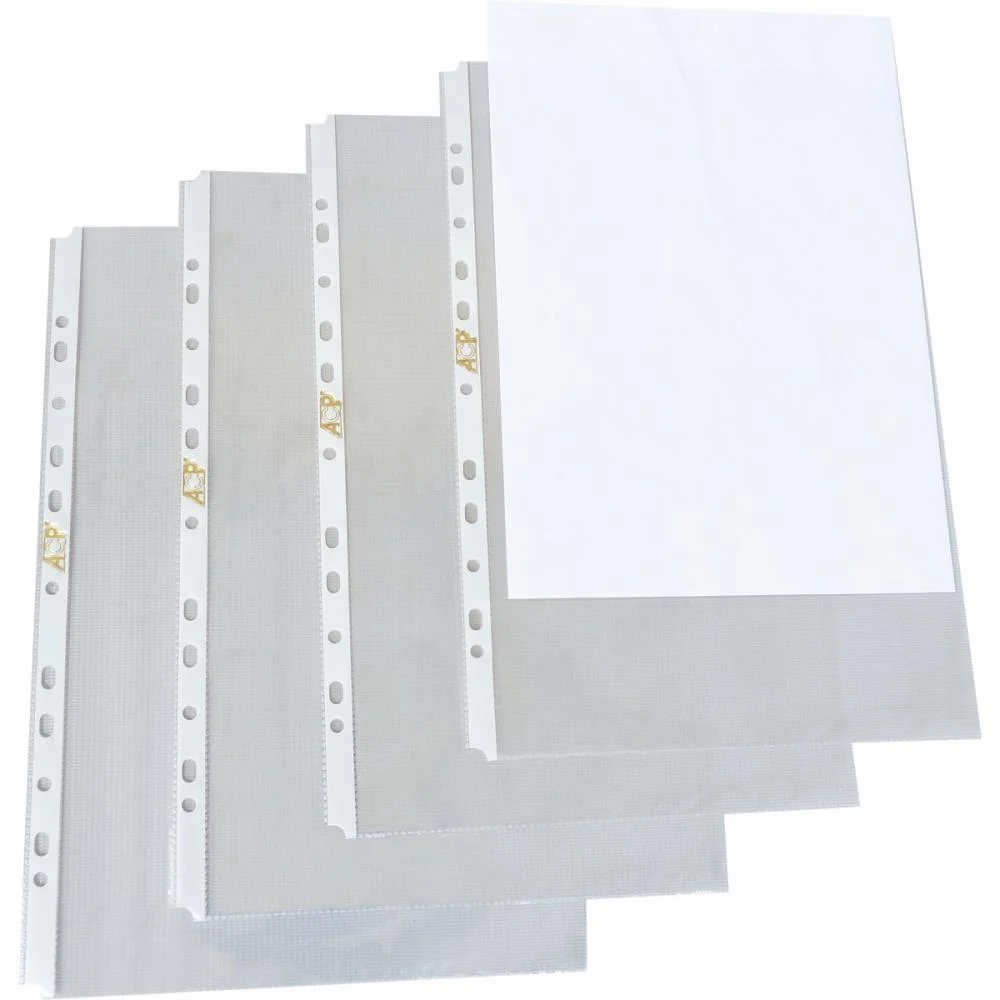 Envelope Plastico A4 11Furos 0,8Mm Acp (Pct.c/100) - imagem 2