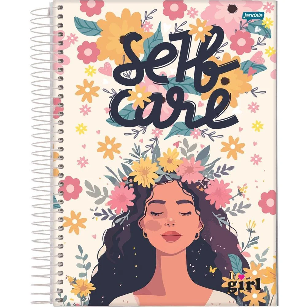 Caderno 10X1 Capa Dura It Girl 200Fls. Jandaia (Pct.c/04) - imagem 3