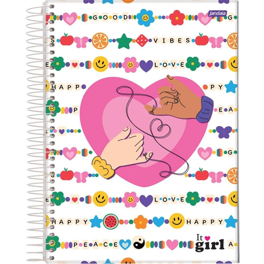 Caderno 10X1 Capa Dura It Girl 200Fls. Jandaia (Pct.c/04) - imagem 5