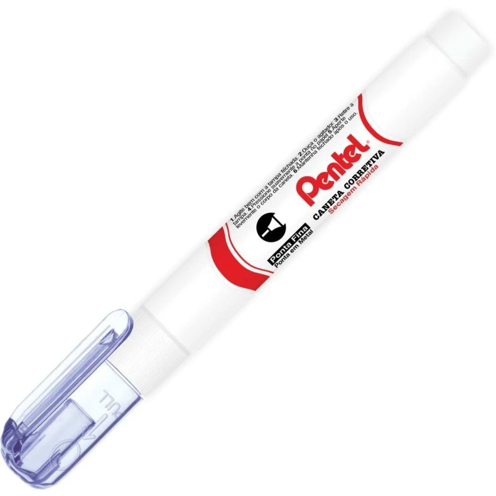 Caneta Corretiva 4,2 Ml Metal Pentel (Cx.c/12) - imagem 2