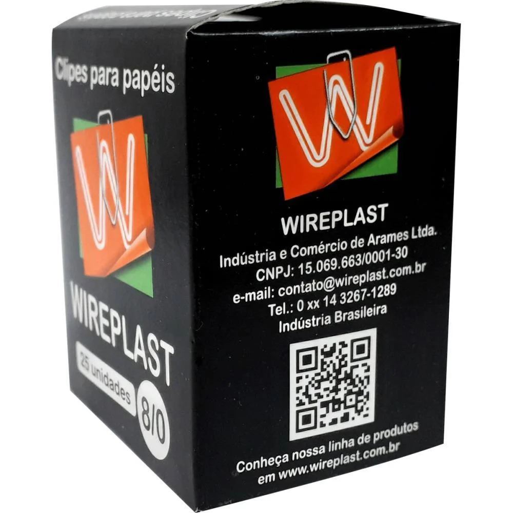Clipe Galvanizado Aco 8/0 25 Unidades Wireplast (Pct.c/10) - imagem 4
