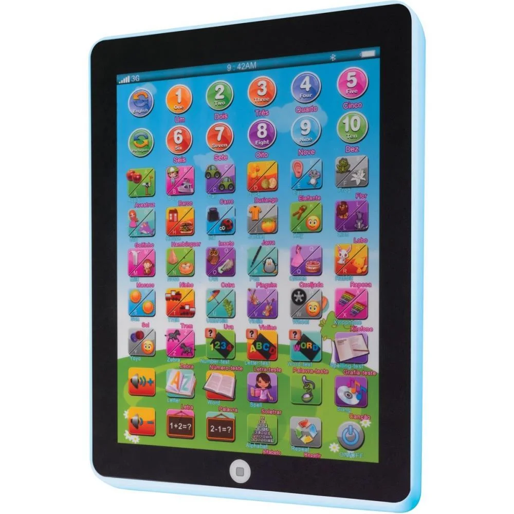 Brinquedo Diverso Tablet Interativo Bilingue 3 Art Brink (Unidade) - imagem 4