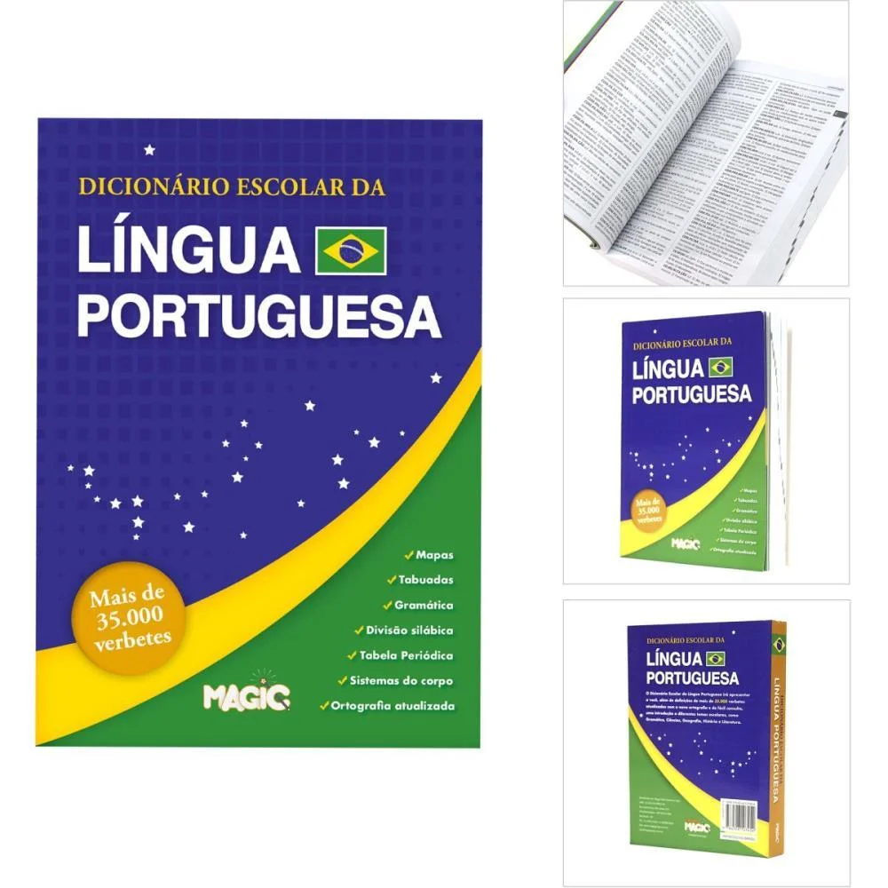Dicionario Portugues Escolar Completo 528P 16,5X12C Magic Kids (Unidade) - imagem 2